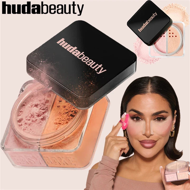 Huda Beauty Easy Bake – Poudre Libre Éclaircissante & Correctrice