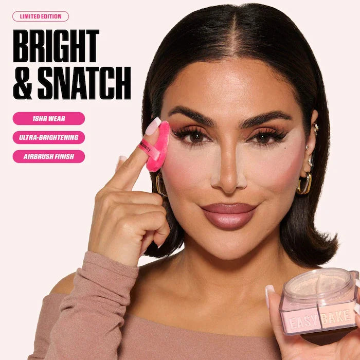 Huda Beauty Easy Bake – Poudre Libre Éclaircissante & Correctrice